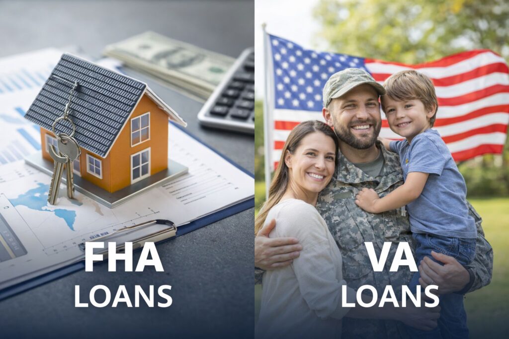 FHA and VA loans